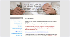 Desktop Screenshot of kevinwilsoncpa.com